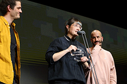 Gala dels Premis Enderrock 2023 <p>Els Cararres: Premi Enderrock per votació popular al millor disc de pop-rock</p><p><br></p><p>F. Carles Rodríguez</p>